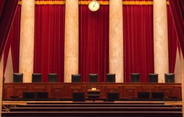United States Supreme Court Chamber